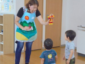 子育て支援センター 「エプロンシアター・アンパンマン」 | ひよこプリスクール｜高崎市の幼保連携型認定こども園